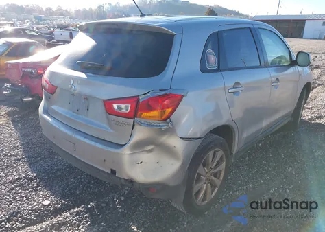 2015 Mitsubishi Outlander Sport Es из США, поврежденный, VIN 4A4AP3AU0FE031806